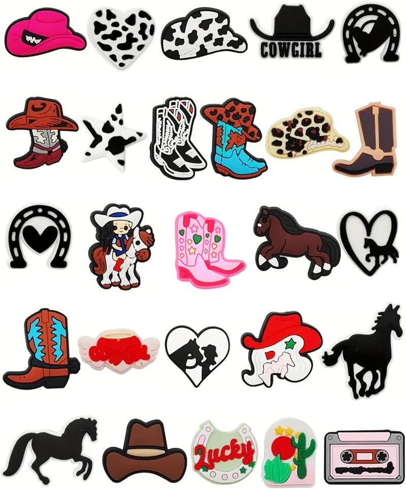 BOWNDY Different Shape Shoe Charms for Clog Decoration, Cute Pin, Bulk Pack, Random Assortment - Image 1